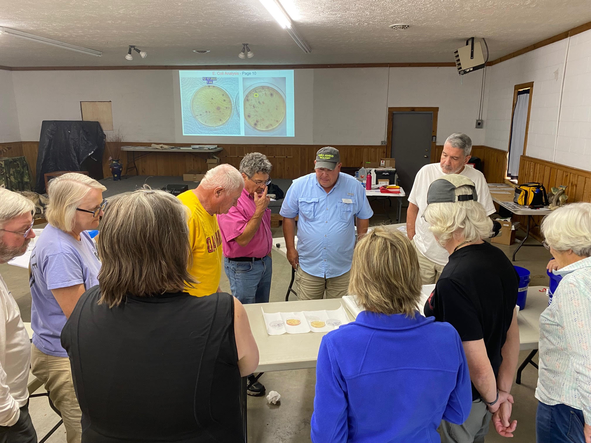 Water Watchers training in Grayson County, VA brings new monitored sites to the watershed