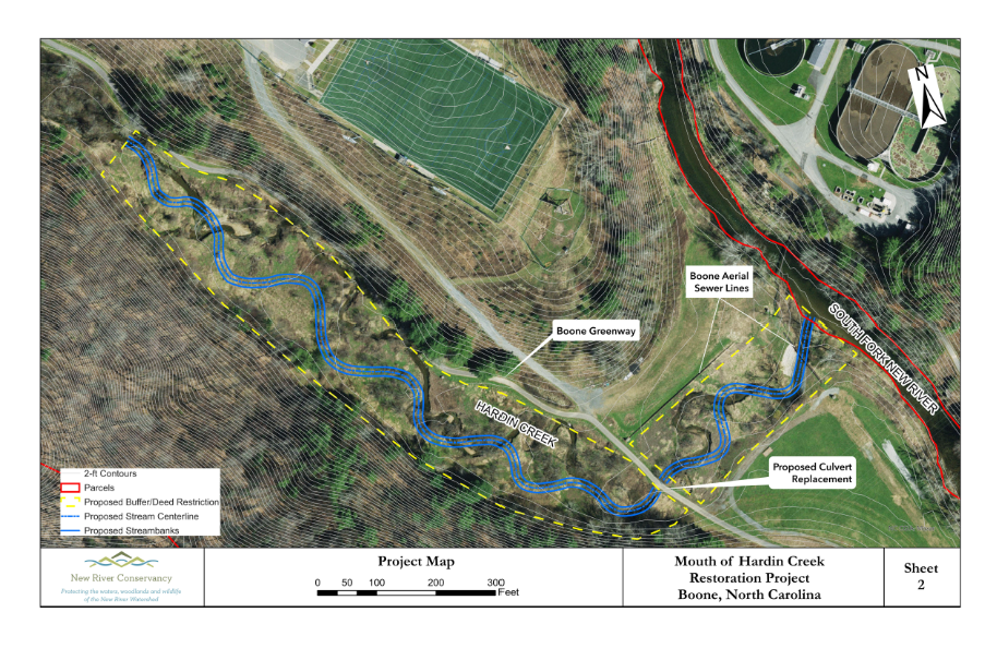 %title - Hardin Creek map